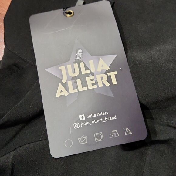 NWT Julia Allert Ultra High Rise Wide Leg Trousers, Black, Size XL, NO WAIT TIE - Picture 5 of 12